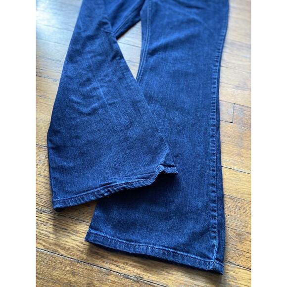 CHARLOTTE RUSSE Everyday BootCut Jeans sz 14S | Dark Blue - Picture 7 of 9